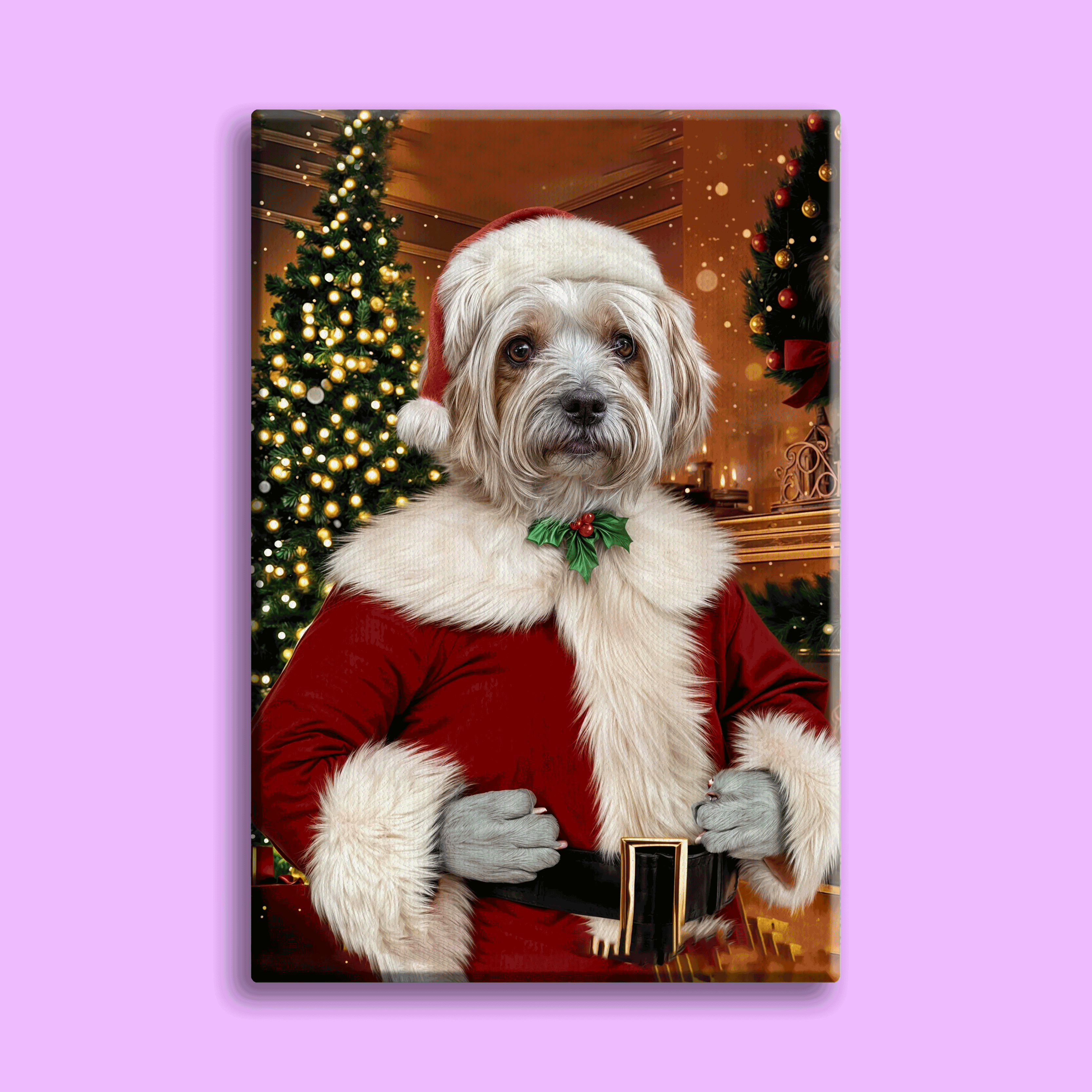 Santa Paws – Holiday Pet Portrait Costume
